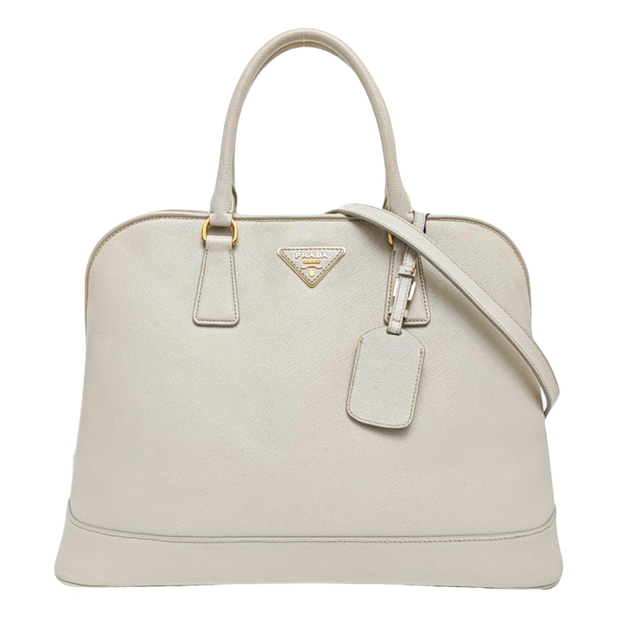 Promenade leather handbag