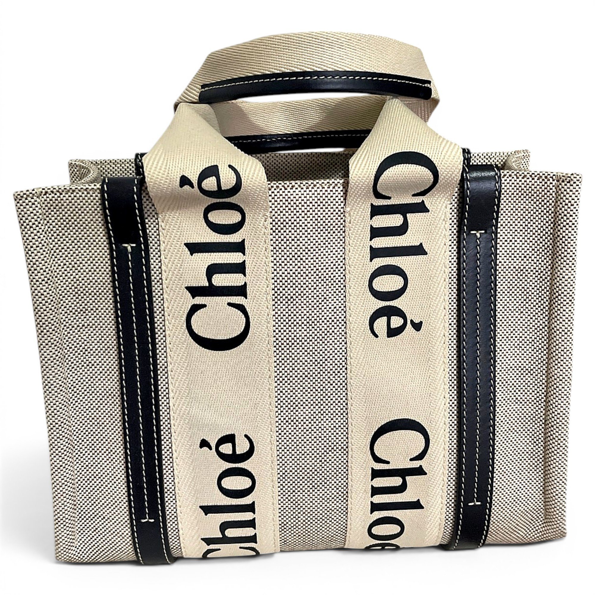Woody cloth tote