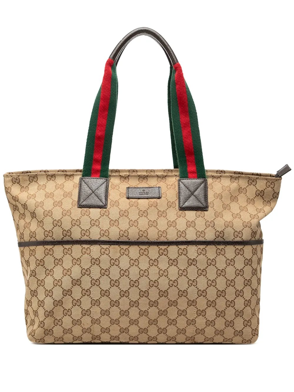 2000-2015 GG Canvas Web tote bag