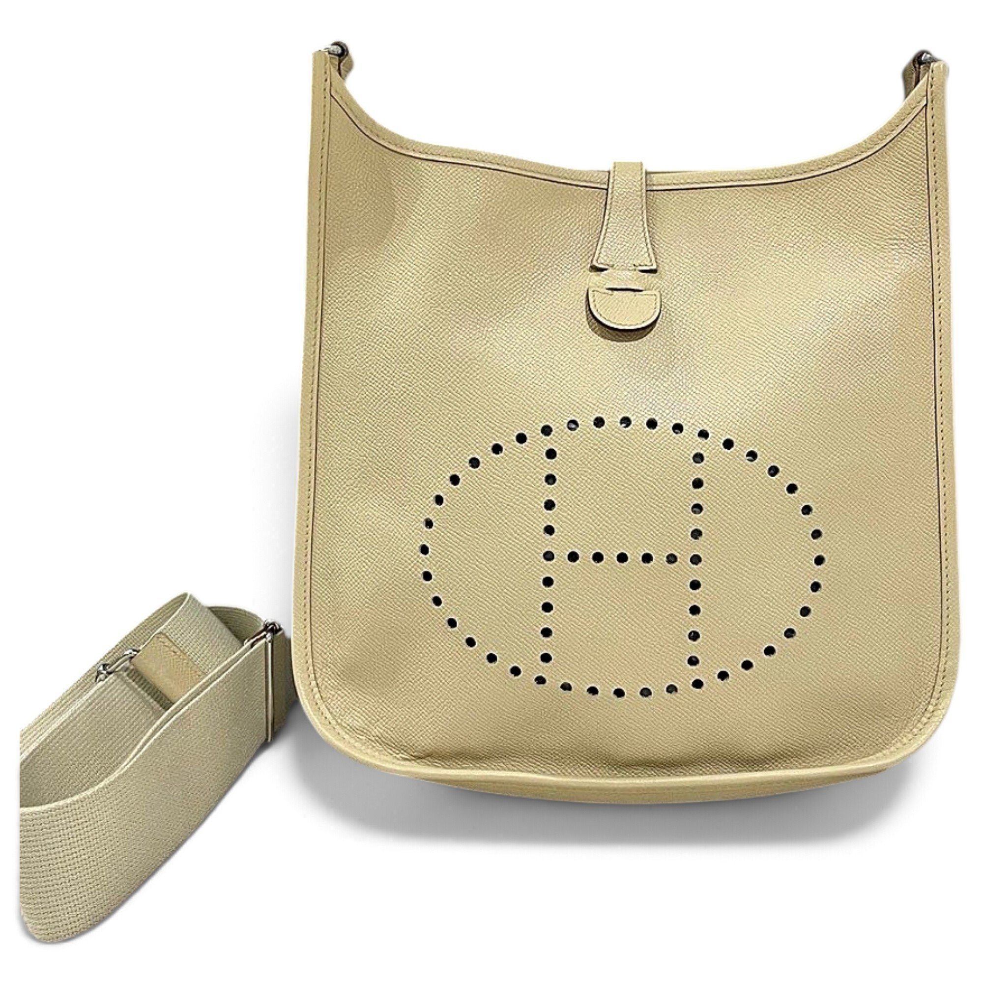 Evelyne leather handbag