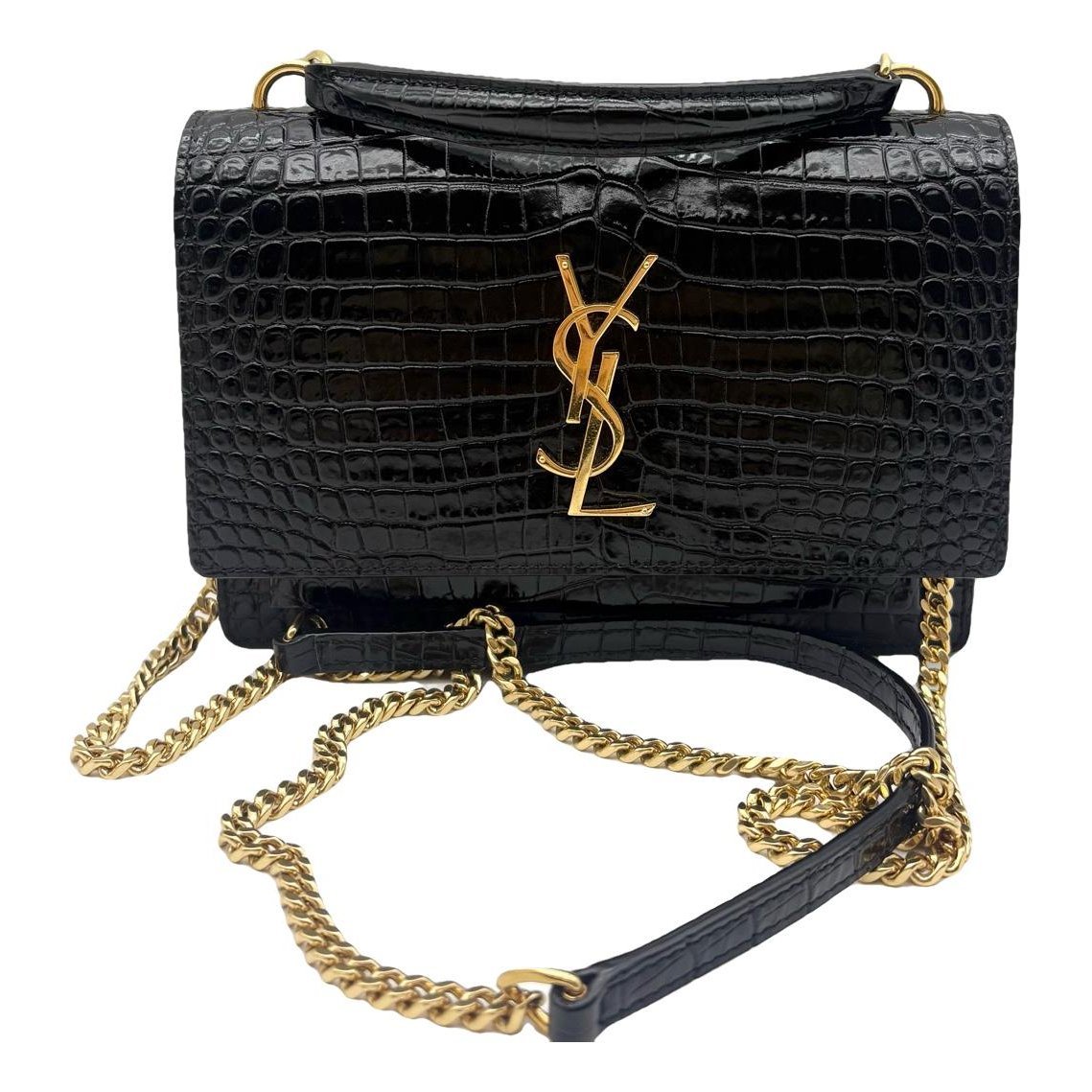 Sunset leather handbag