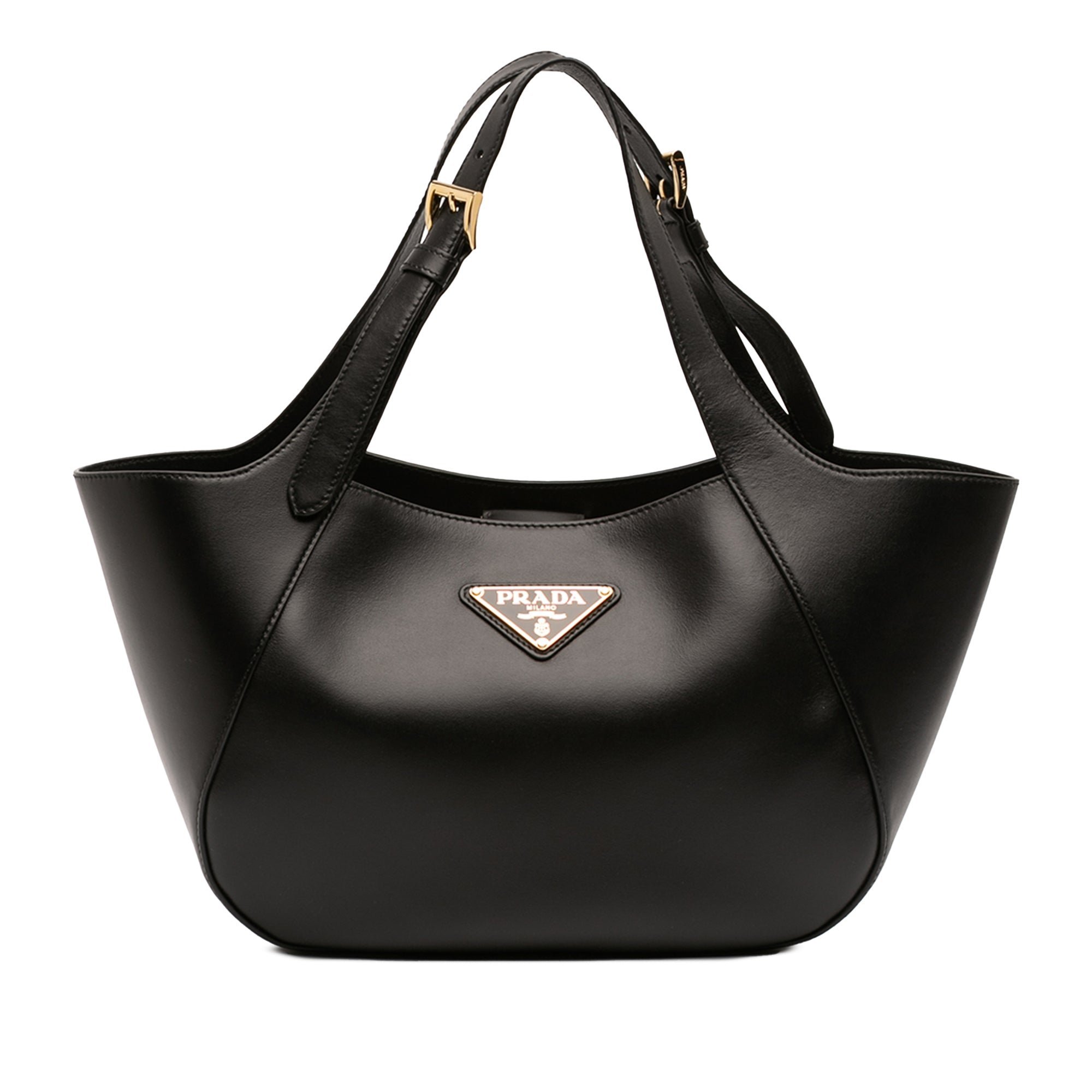 Leather tote