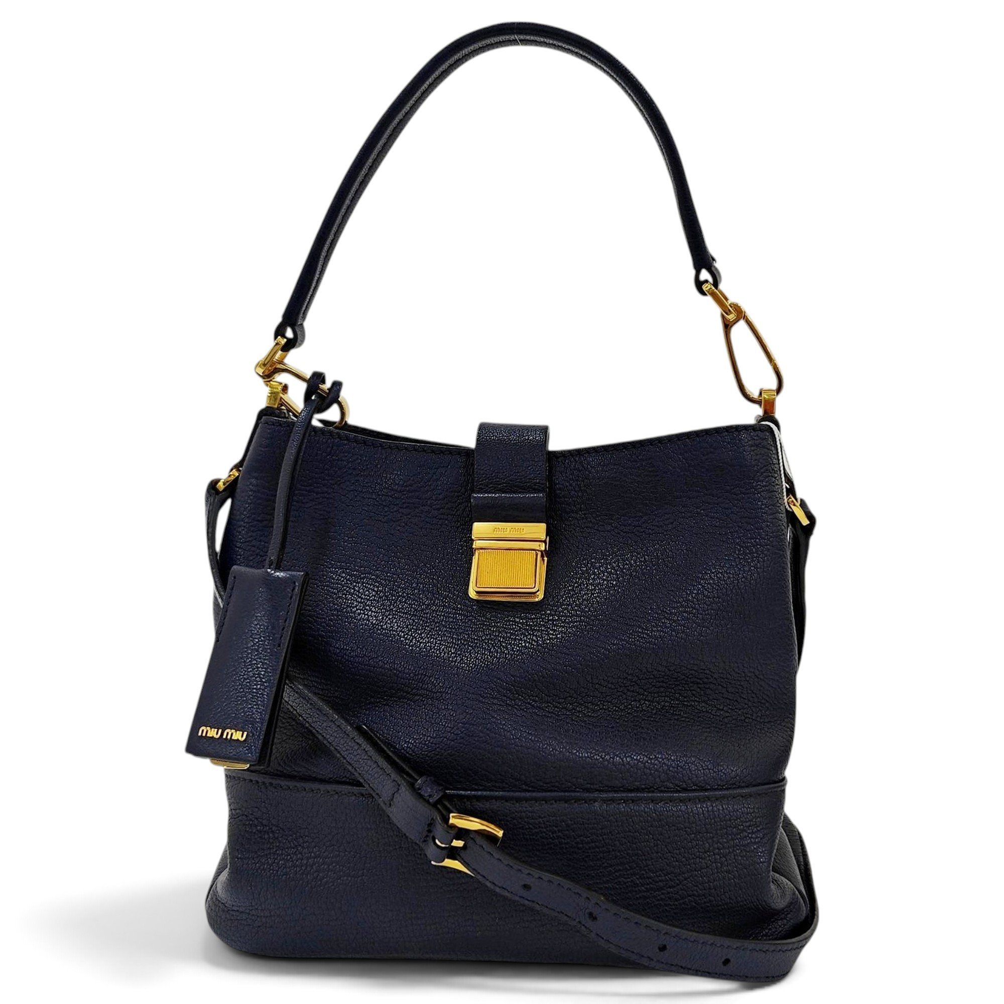 Leather crossbody bag