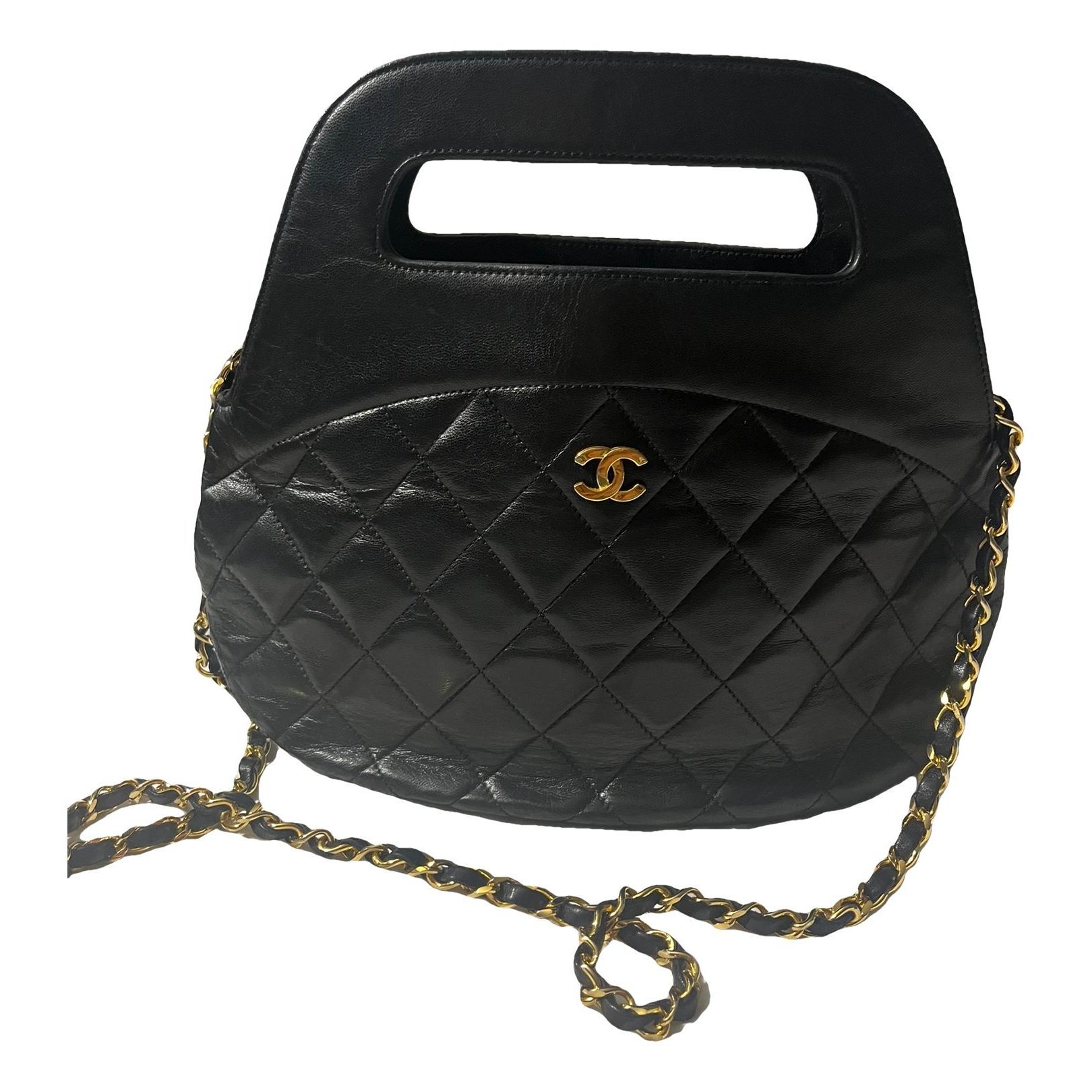 Timeless Classique Top Handle leather handbag