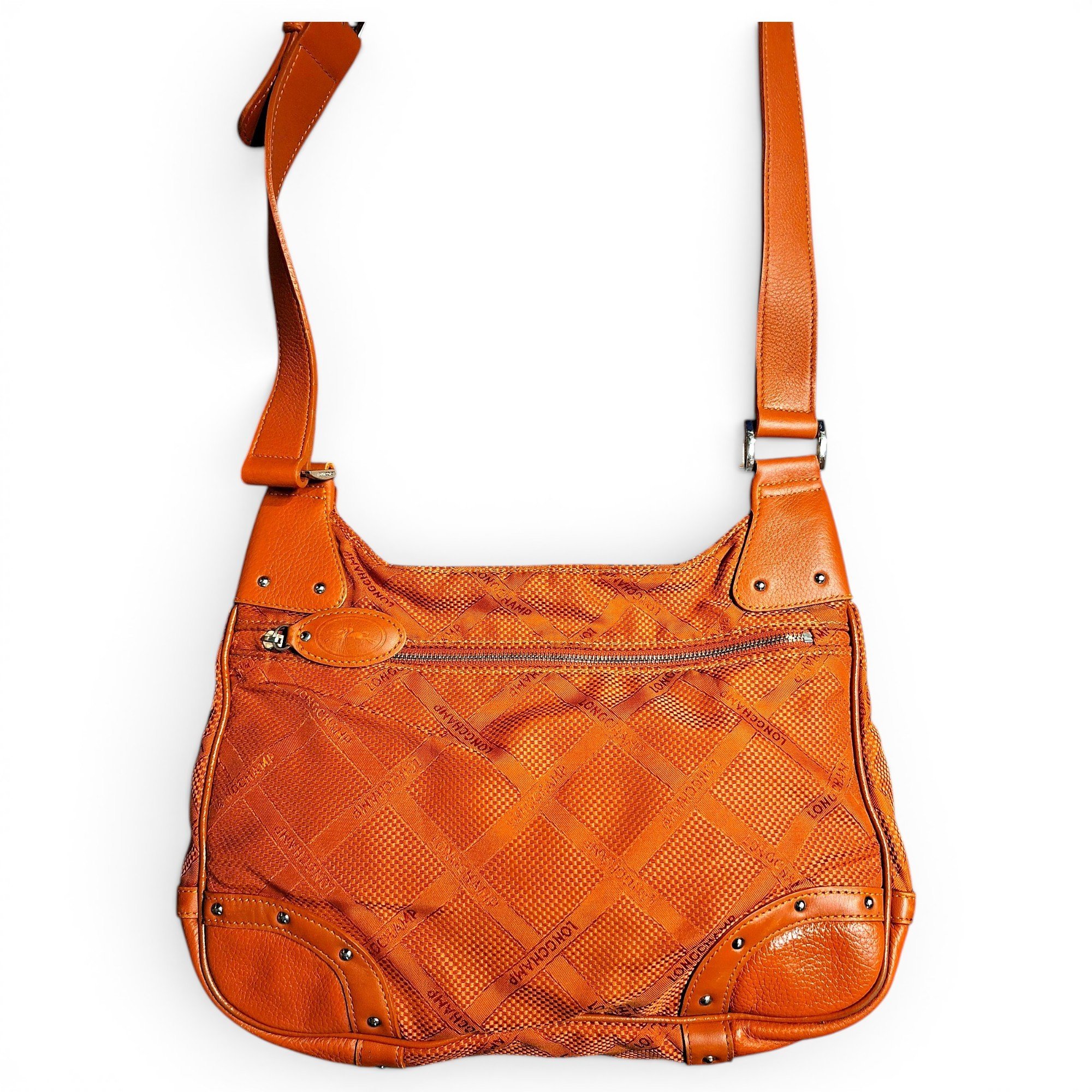 Leather crossbody bag
