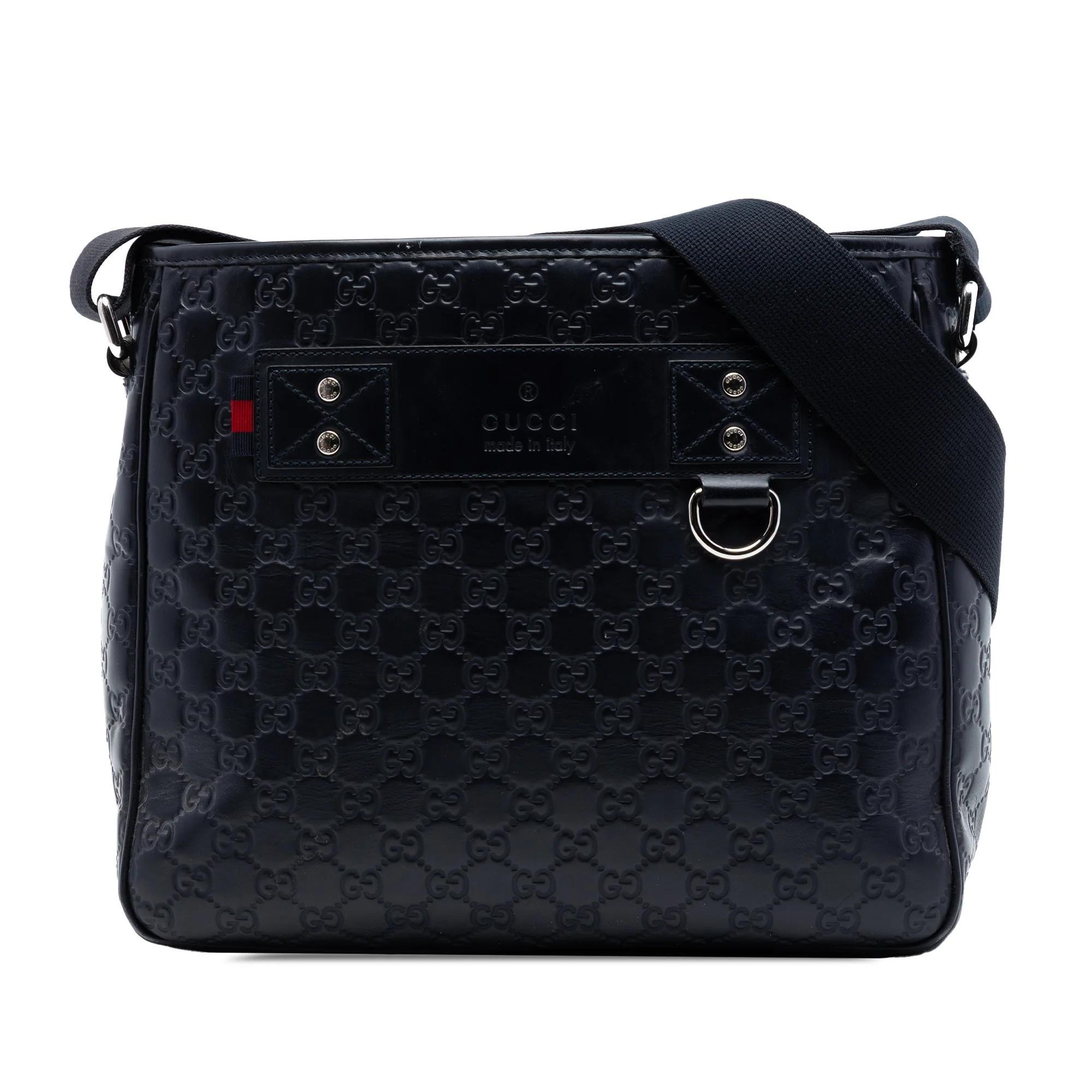 Leather crossbody bag