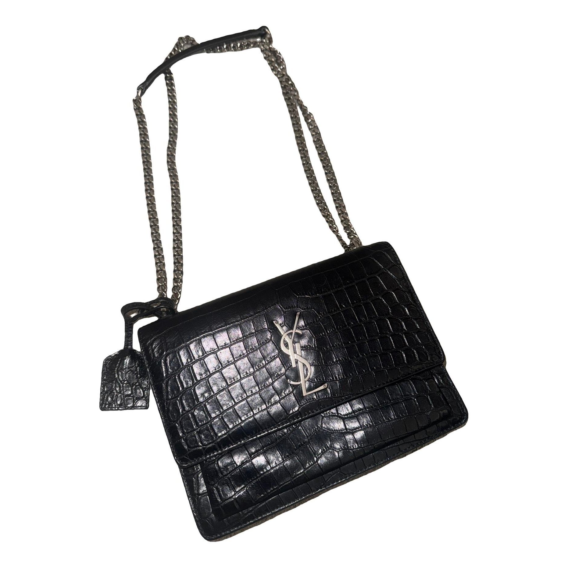 Leather crossbody bag