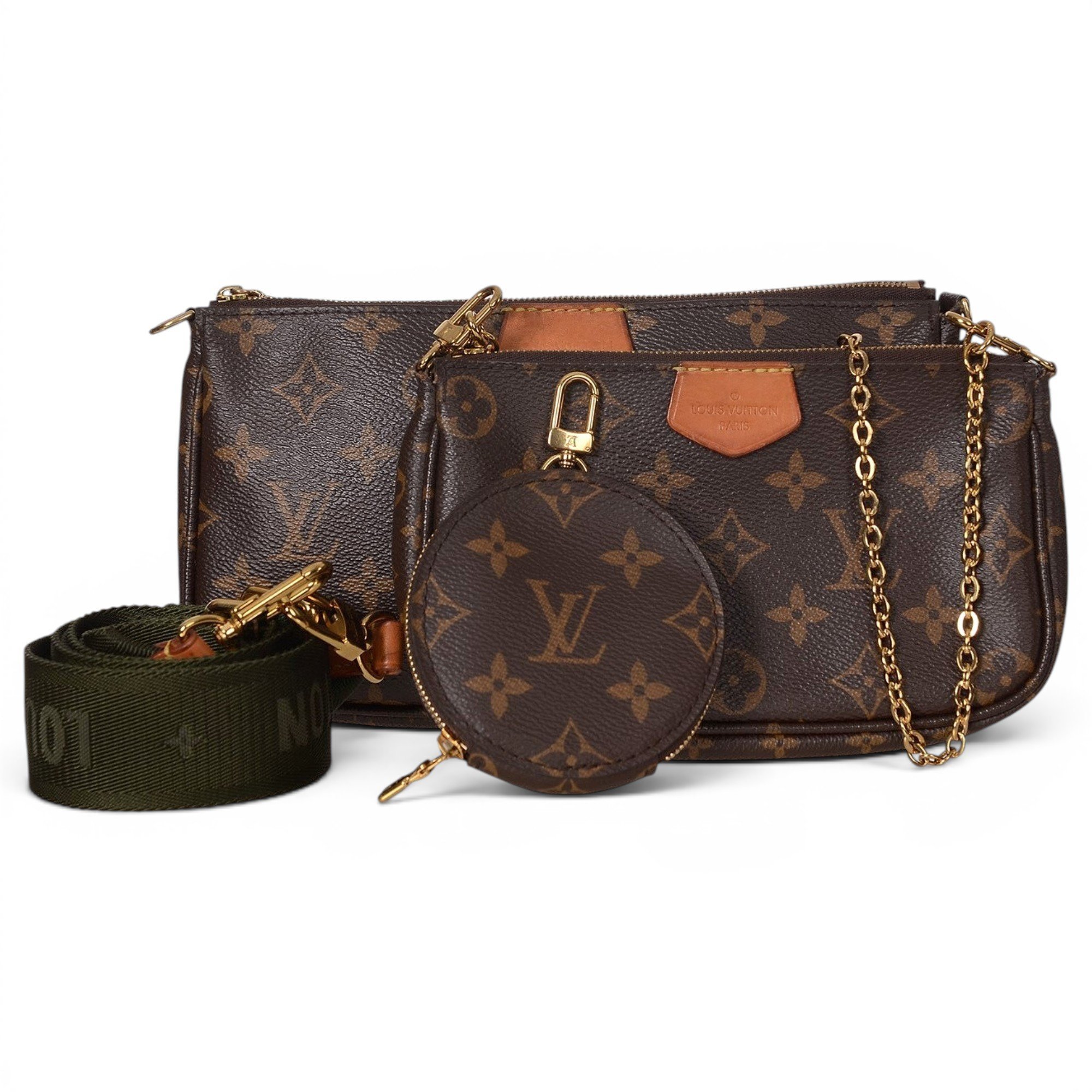 Multi Pochette Accessoires leather crossbody bag