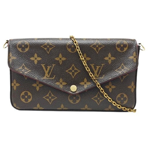 Félicie leather crossbody bag