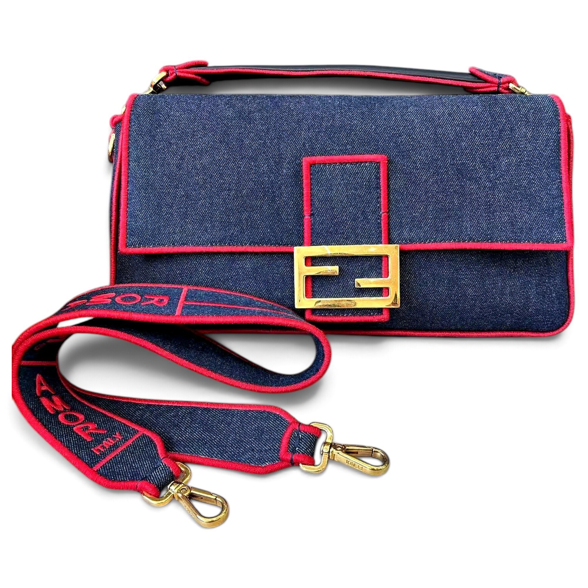 Baguette cloth handbag