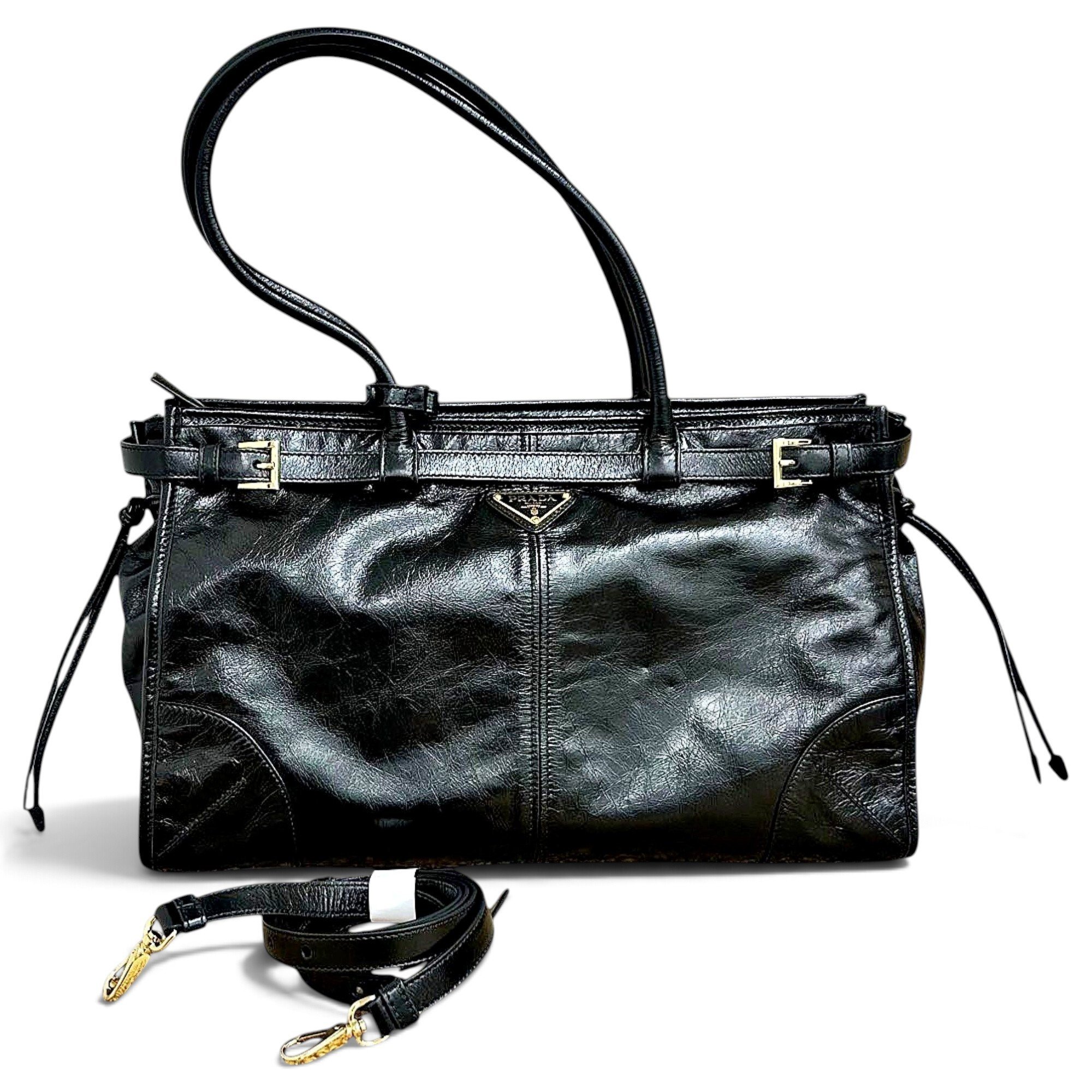 Soft leather handbag