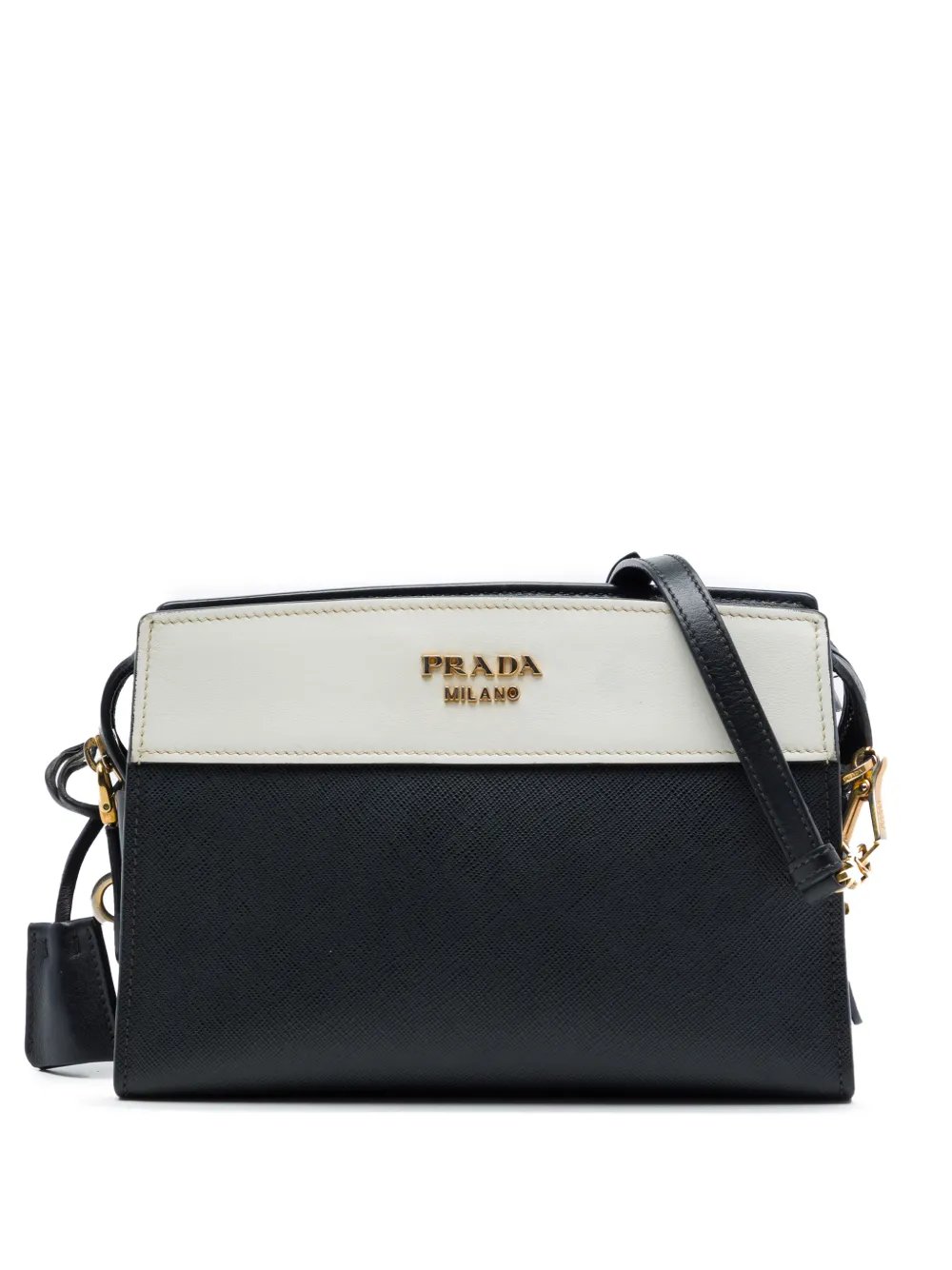 2010-2026 Bicolor Saffiano and City Calf Esplanade crossbody bag