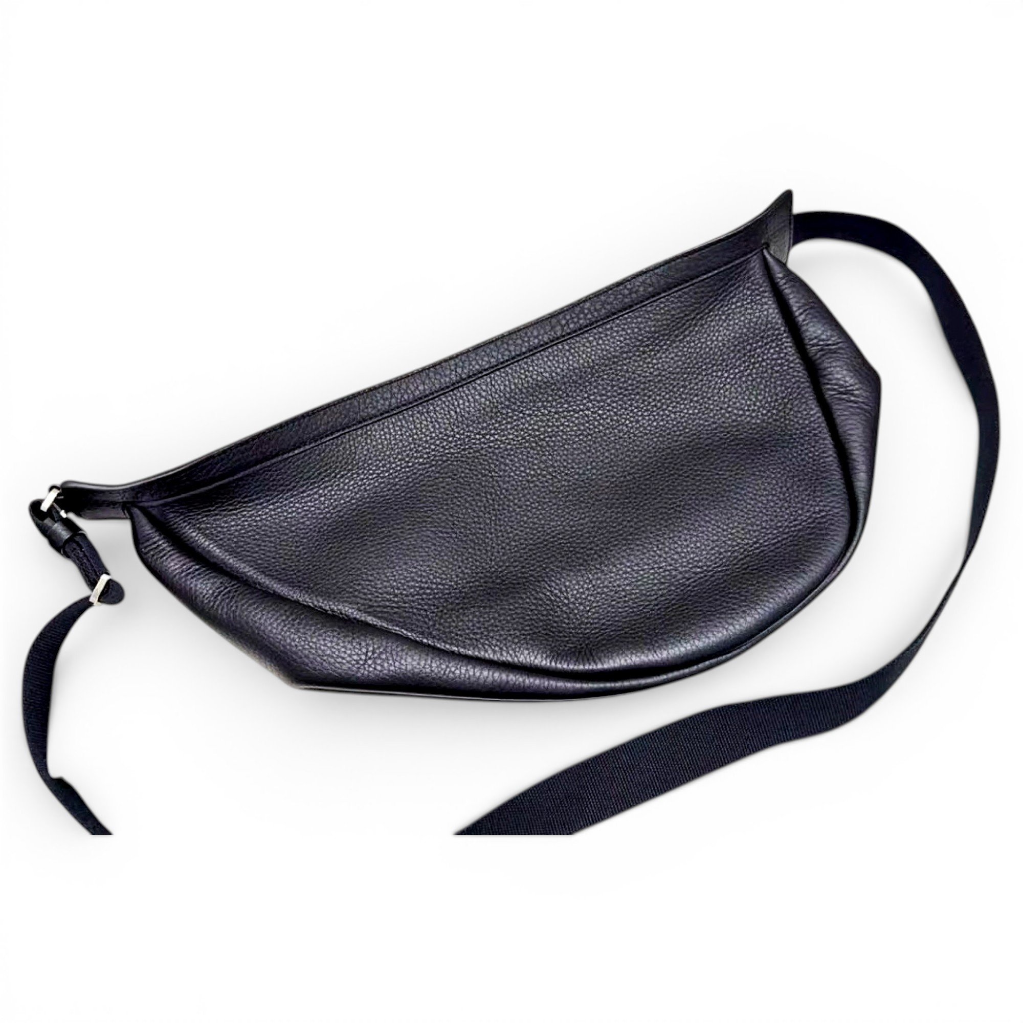 Slouchy Banana leather crossbody bag