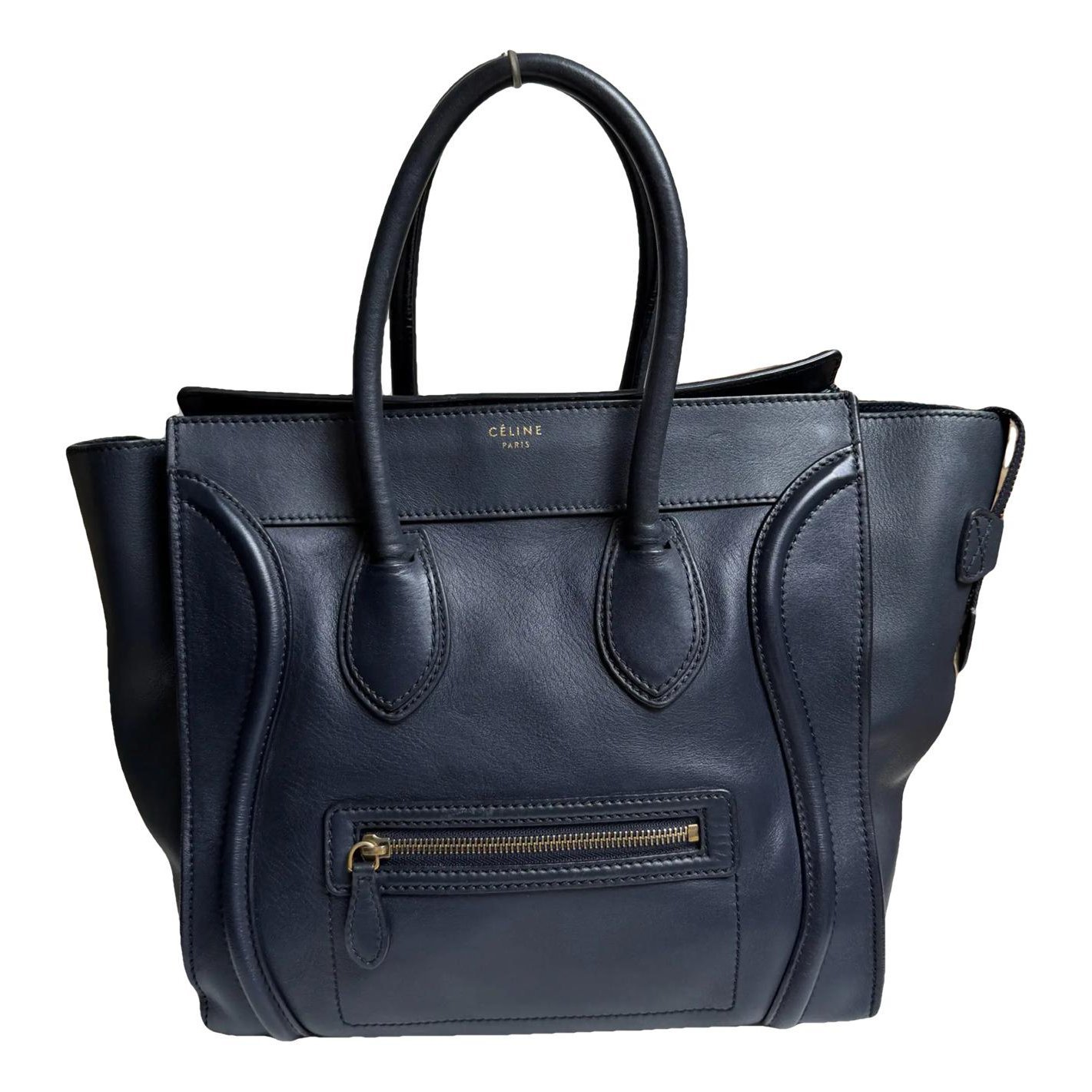 Luggage leather handbag