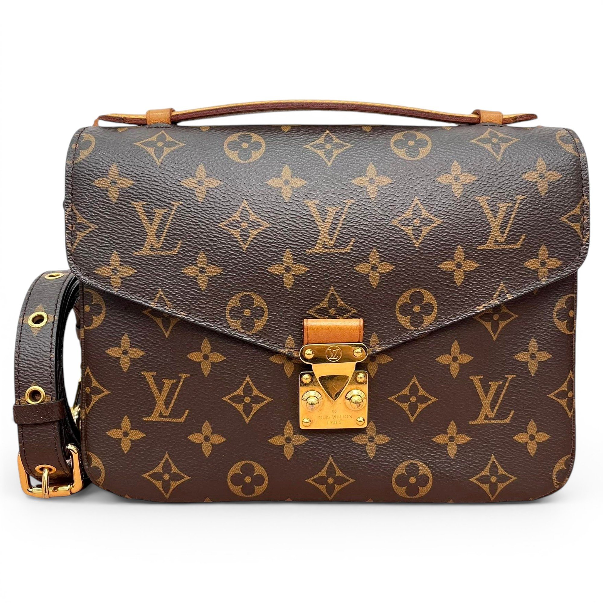Metis leather handbag