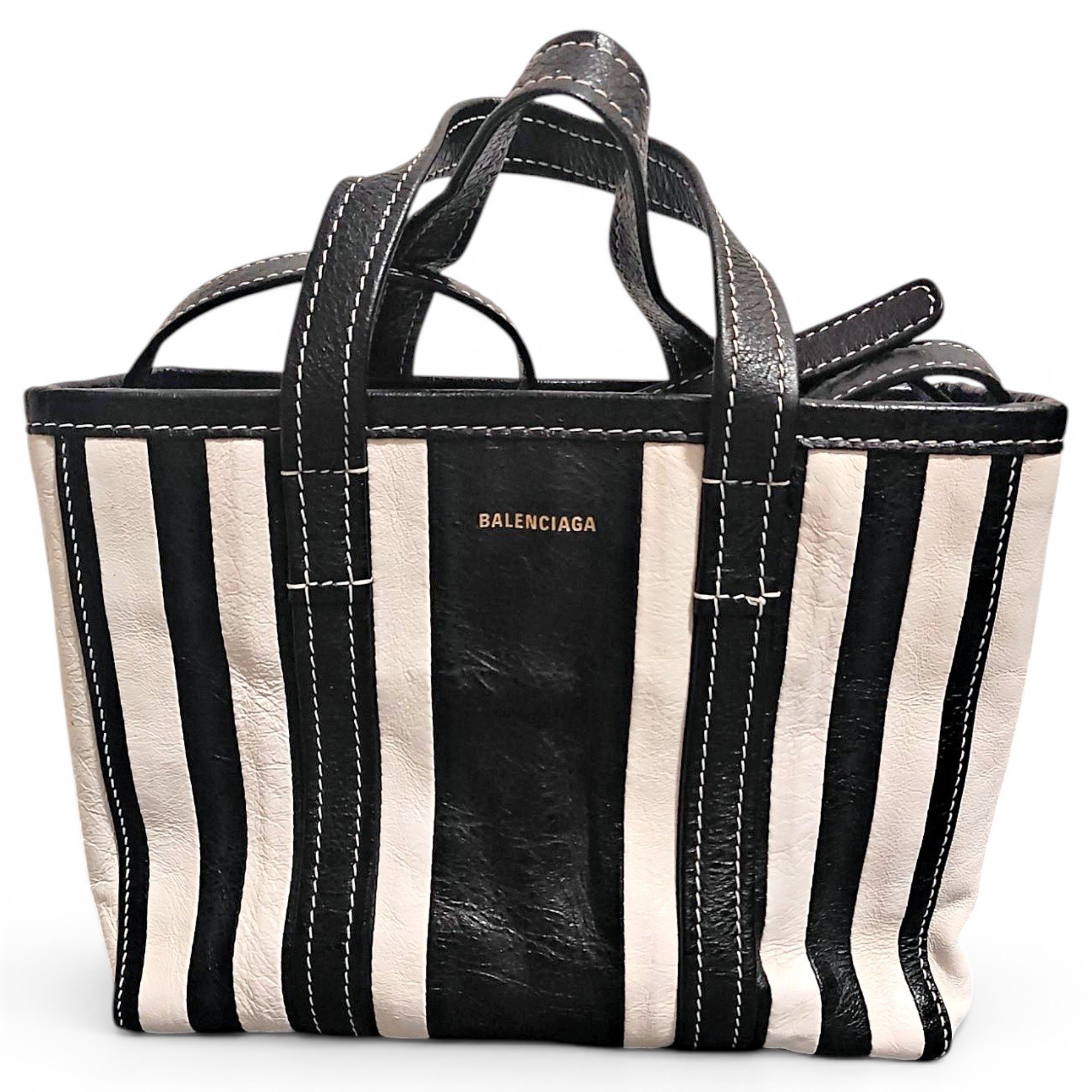Shopping Phone Holder leather tote