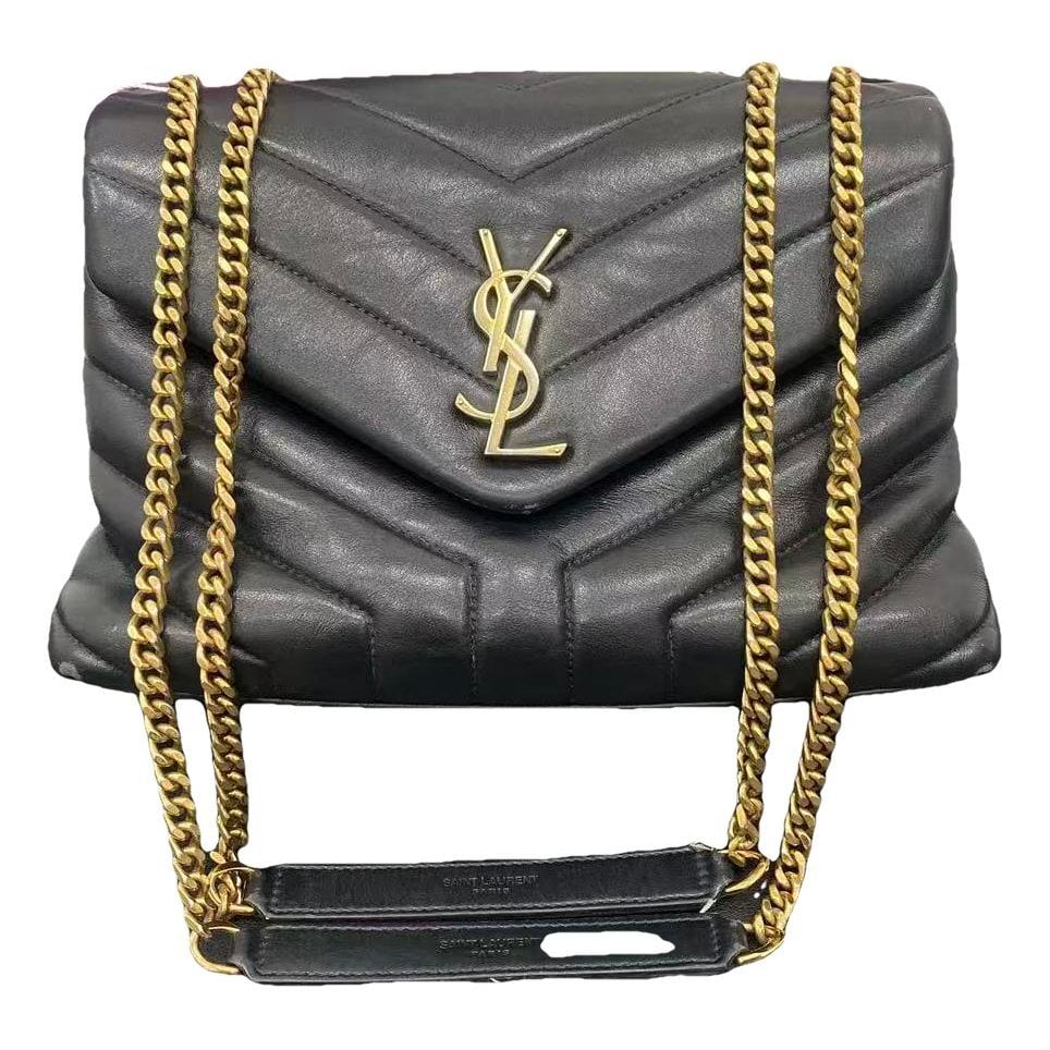 Loulou leather crossbody bag