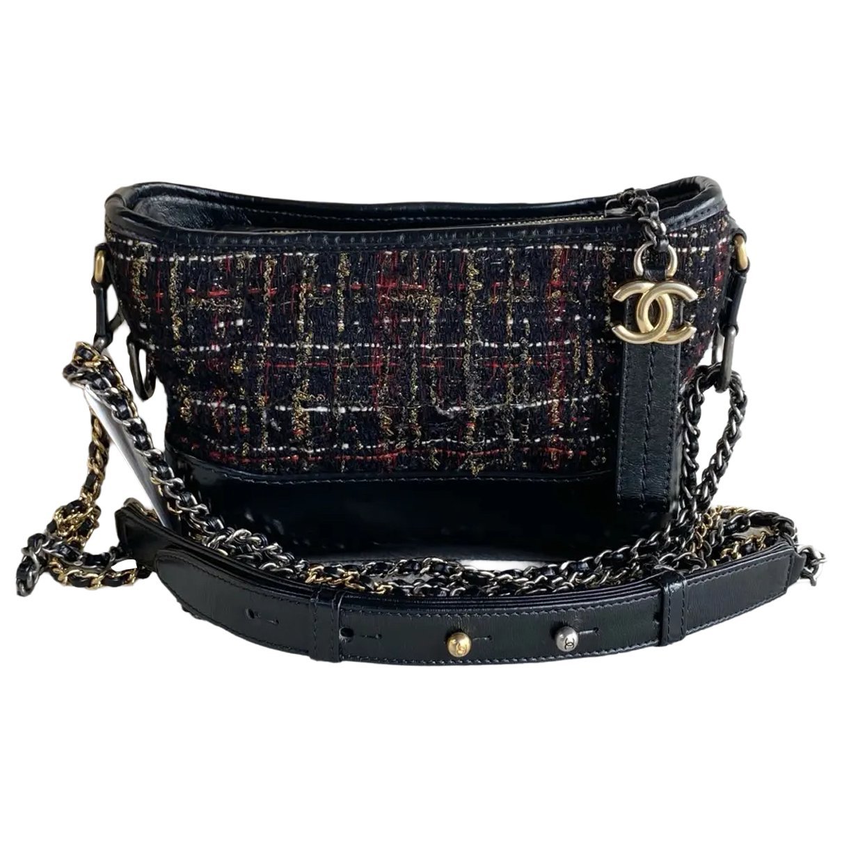 Gabrielle tweed crossbody bag