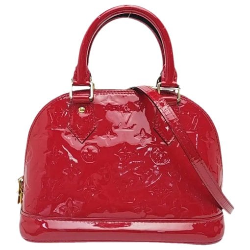 Alma BB patent leather handbag