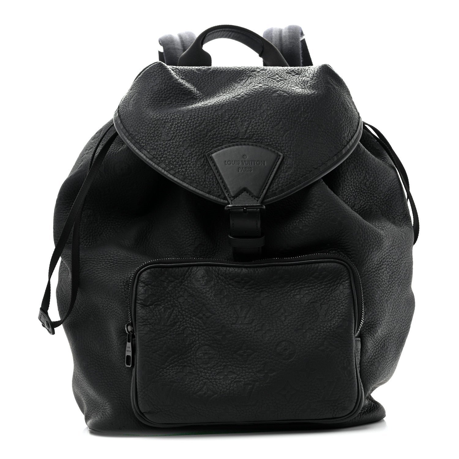 Louis Vuitton Taurillon Monogram Montsouris Backpack Black