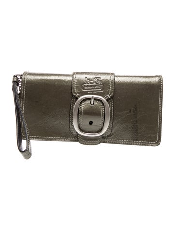 Coach Patent Leather Clutch