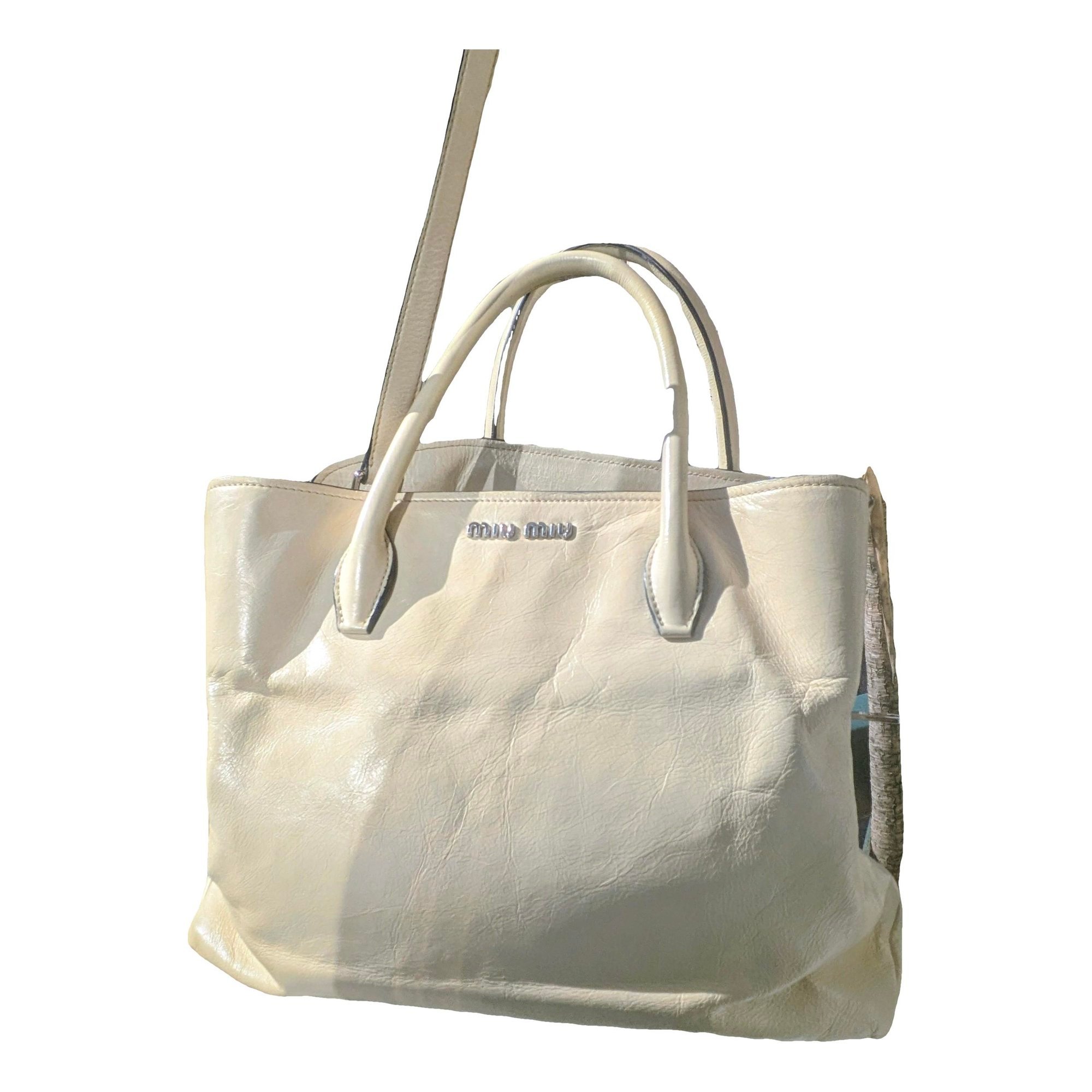 Miu Miu Vitello leather handbag