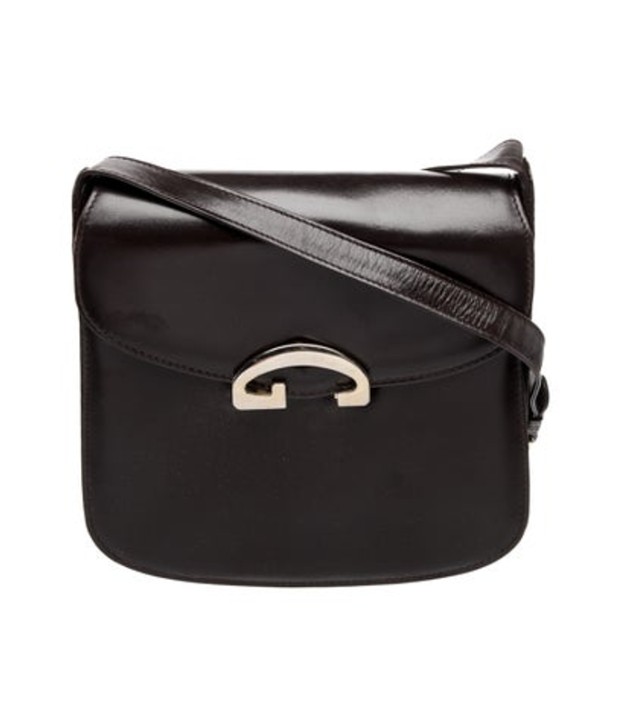 Gucci Leather Shoulder Bag Vintage