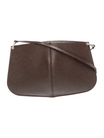 Epi Leather Pochette Demi-Lune Vintage