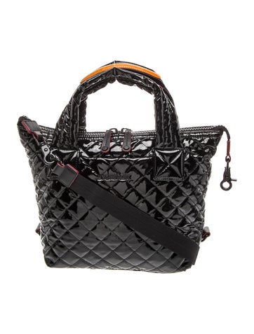 Patent Leather Top Handle Bag