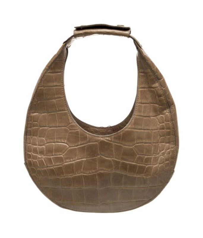 Staud Leather Top Handle Bag