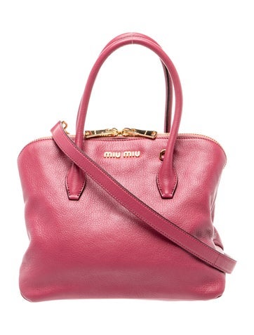 Leather Top Handle Bag