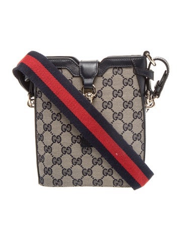 GG Canvas Canvas Bucket Bag Mini