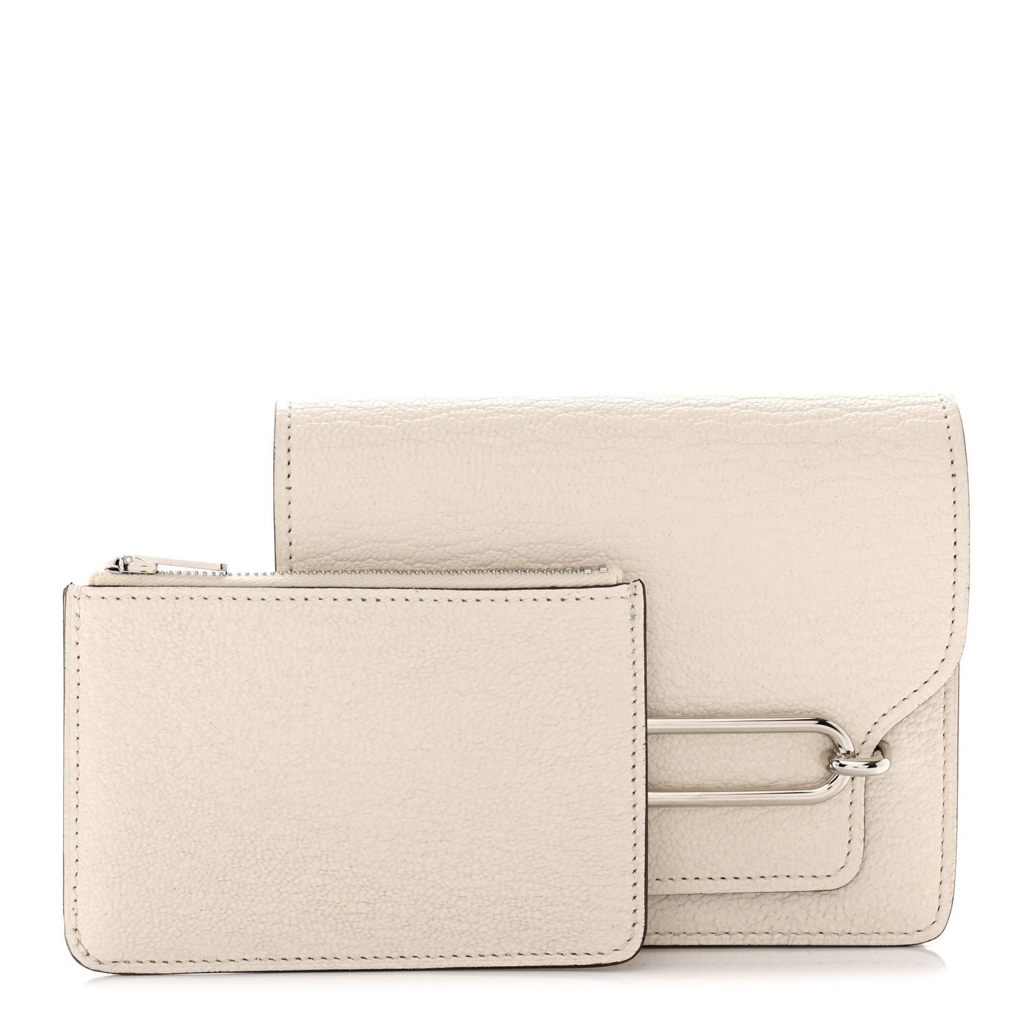 Hermes Chevre Mysore Roulis Slim Wallet Nata