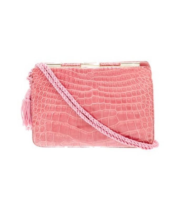 Judith Leiber Leiber Alligator Shoulder Bag