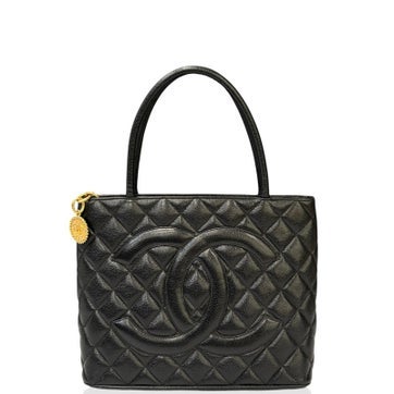 Calfskin Medallion Tote Large