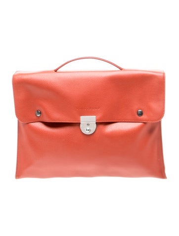 Leather Top Handle Bag