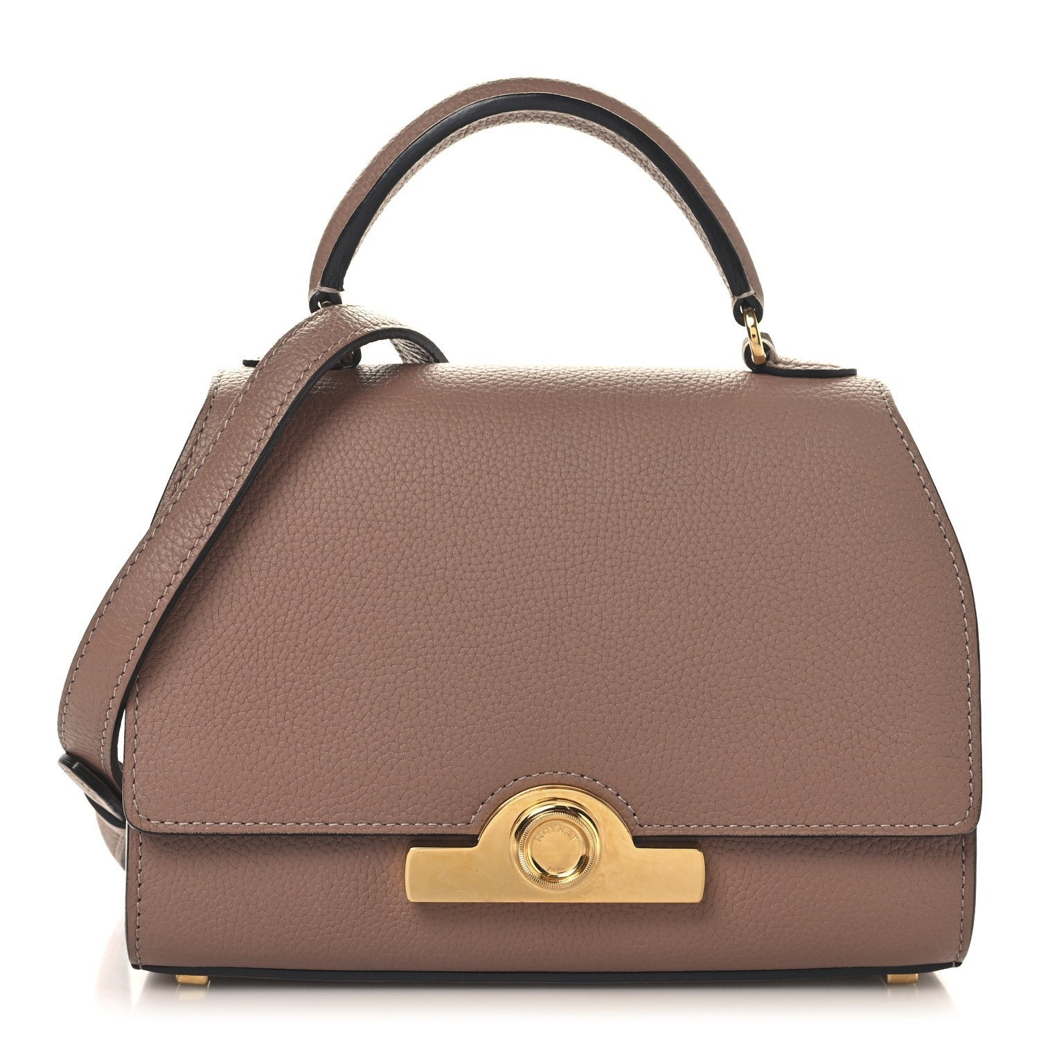 Moynat Taurillon Blush Rejane BB Desert Rose