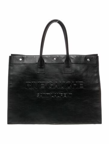 Leather Leather Rive Gauche Tote