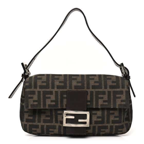 Fendi Zucca Baguette Tobacco