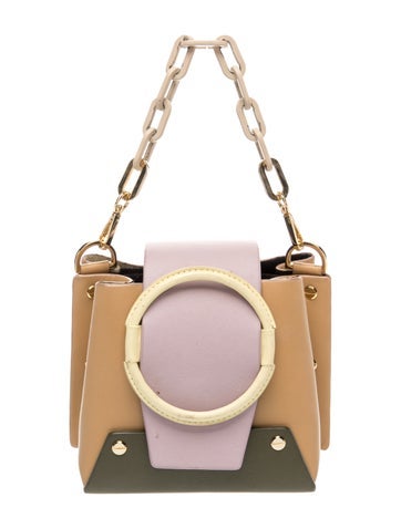 Leather Top Handle Bag