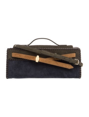 Suede Top Handle Bag w/ Tags