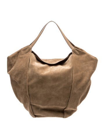 Brunello Cucinelli Suede Shoulder Bag w/ Tags