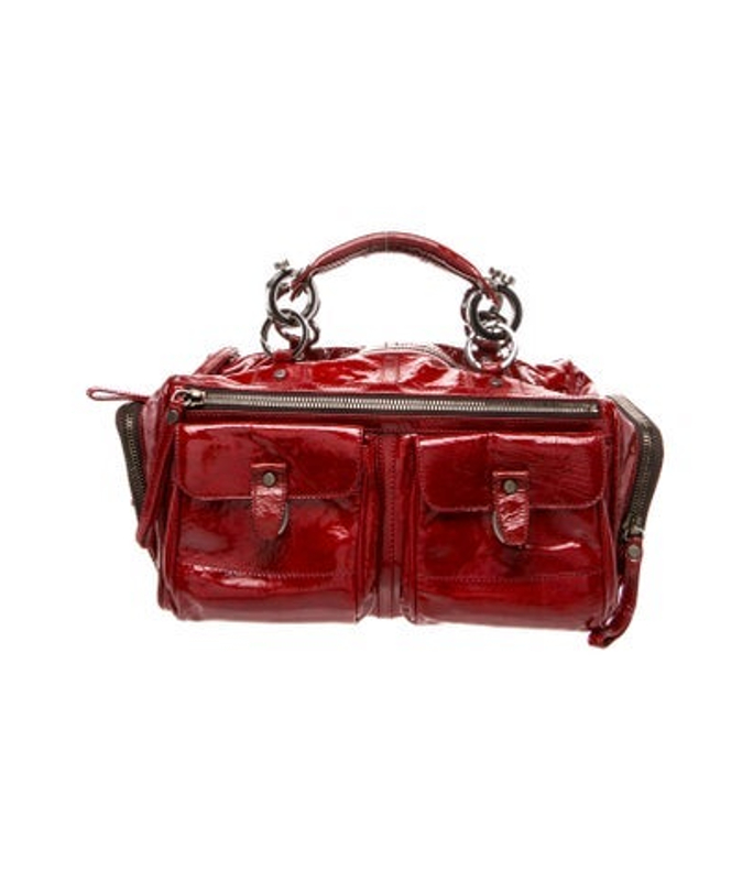Lanvin Patent Leather Top Handle Bag