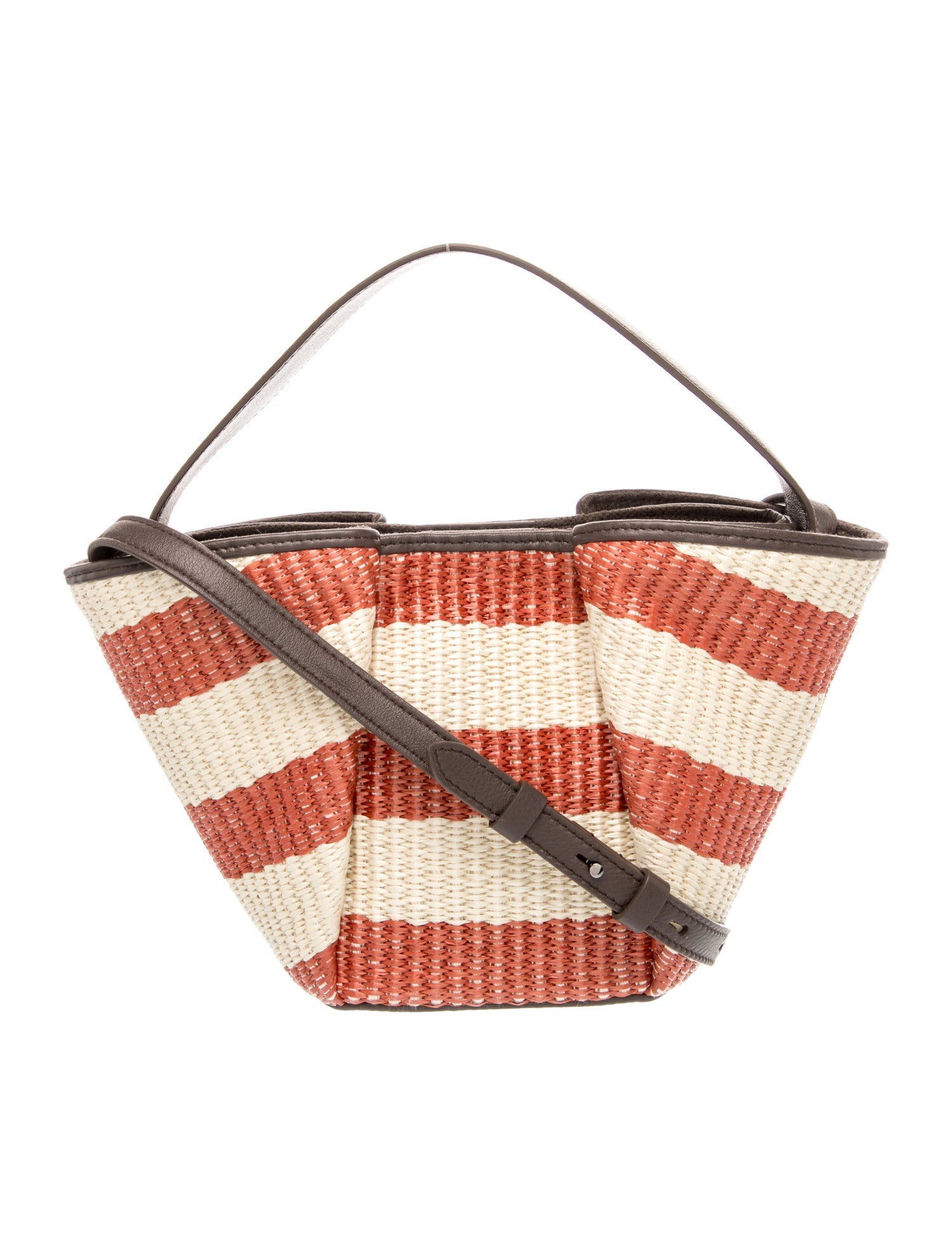 Raffia Top Handle Bag