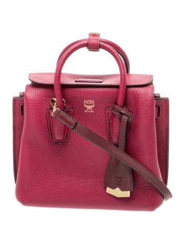 Leather Top Handle Bag
