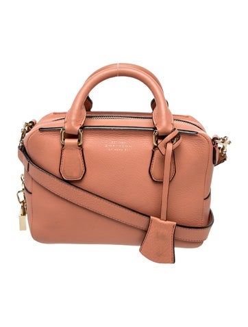 Leather Top Handle Bag