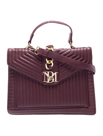 Leather Top Handle Bag w/ Tags