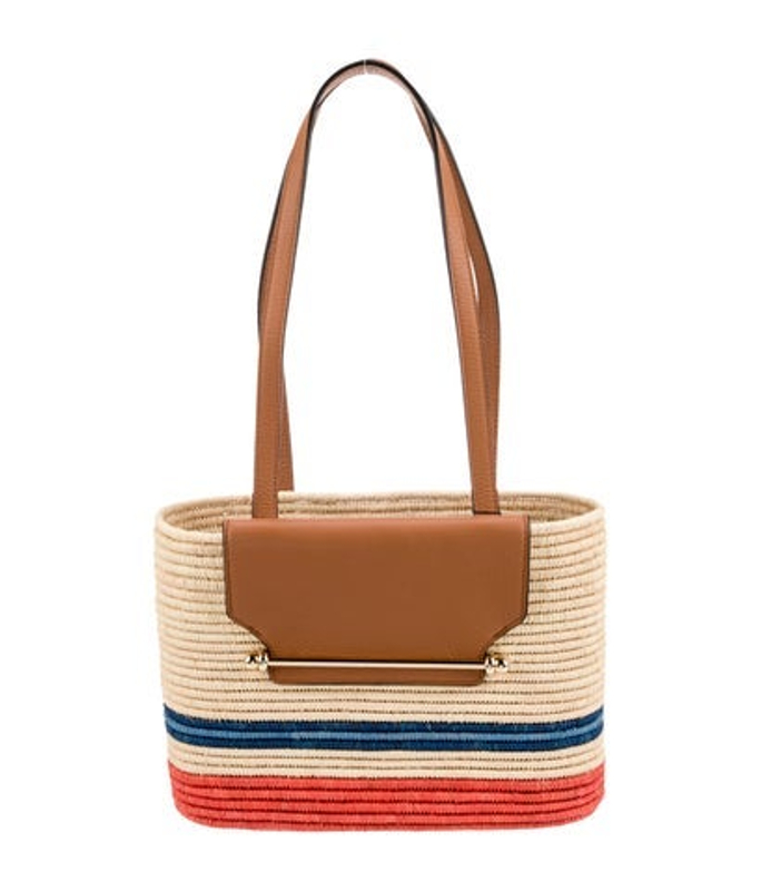 Strathberry Raffia Shoulder Bag W Tags