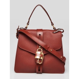 Chloe Brown Leather Medium Aby Day Bag