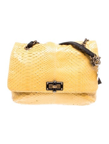 Snakeskin Shoulder Bag